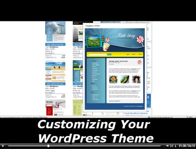 Customizing your WordPress Theme