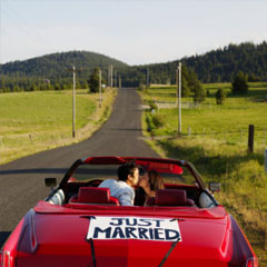 The wedding, the honeymoon, the iPods?