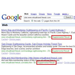 What are Google supplemental results? How to get in and out of Google Hell.